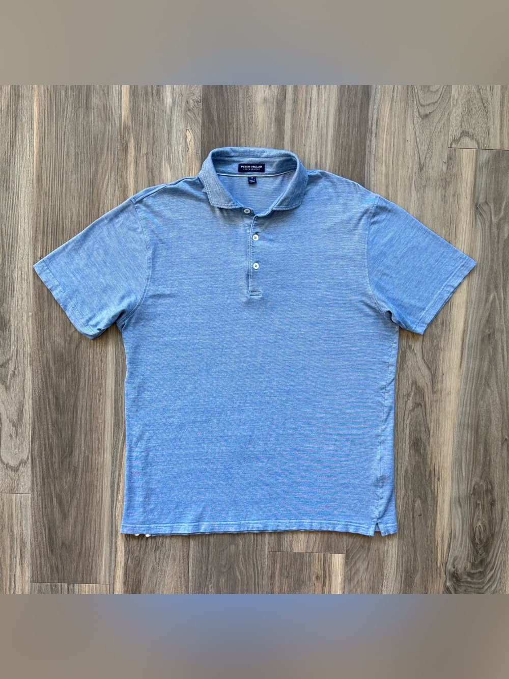 Peter Millar Crown Crafted Polo in Blue Size M